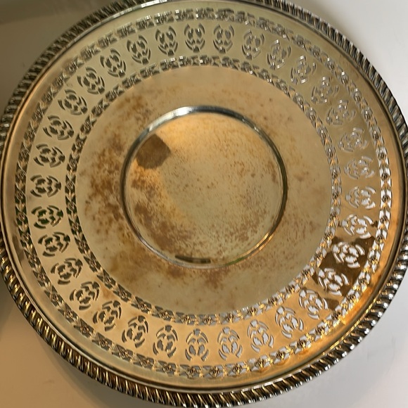 Silver Decorative Plates - Picture 3 of 6